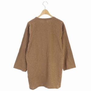 STAMMBAUM 20SS STAMMBAUMU.CWA Tee カットソー プルオーバー 長袖 F 茶