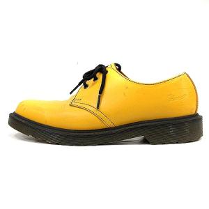 Dr.Martens 3EYE GBSON 3ホールレザーシューズ イエロー