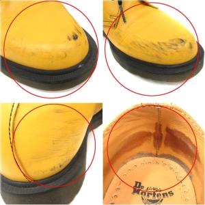Dr.Martens 3EYE GBSON 3ホールレザーシューズ イエロー