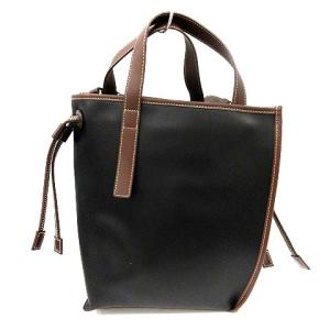 TOMORROWLAND The dilettante 20AW バッグ ハンド ショルダー 2way ボア レザー F ベージュ 茶 33-03-05-03123