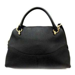 TOFF&LOADSTONE トライアングル Triangle バッグ ハンド ショルダー 2way レザー 黒 TL-4481