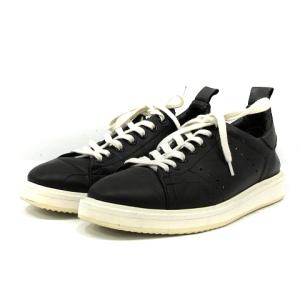GOLDEN GOOSE SNEAKERS STARTER スニーカー レザー 37 24cm 黒 ブラック