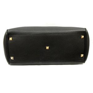 GOLDEN GOOSE バッグ トート ハンド レザー PAULINE シュリンクレザー 黒 ブラック G28WA852