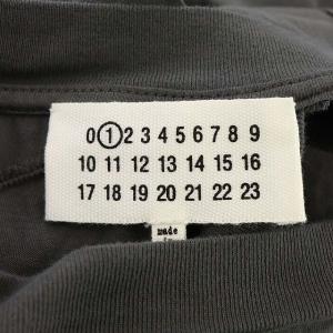 Martin Margiela 1 20SS ワンショルダーオーバーTシャツ カットソー チュニック丈 五分袖 XS グレー