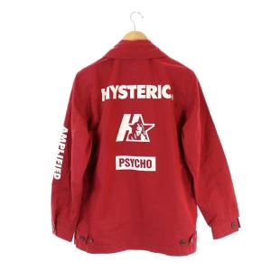 HYSTERIC GLAMOUR STAR-WOMAN ライナー付デッキジャケット ジップアップ S