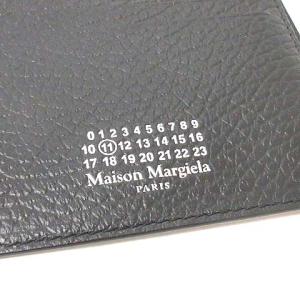 Martin Margiela 11 20AW カードケース コインケース 小銭入れ キーリング付き キーチェーン付き レザー シボ加工 黒 ブラック