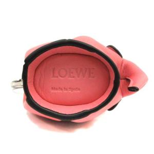 LOEWE エレファント チャーム クラシックカーフ バッグチャーム キーホルダー