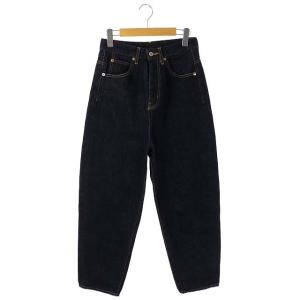 18AW デニムパンツ ジーンズ テーパード 36 濃紺 ダークネイビー