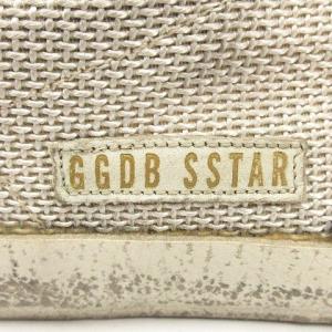 GOLDEN GOOSE SUPERSTAR スニーカー ローカット レザー ダメージ加工 23cm 白 ホワイト SH
