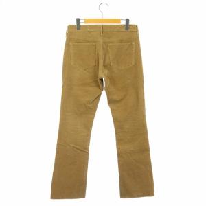 upper hights アパルトモン取扱 JENNA CORDUROY SLIT PANTS コーデュロイパンツ ワイド 25 キャメル