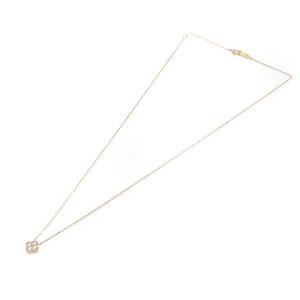VENDOME AOYAMA ネックレス ペンダント フラワーモチーフ ダイヤモンド 0.14ct K18 ゴールド AGAN6141