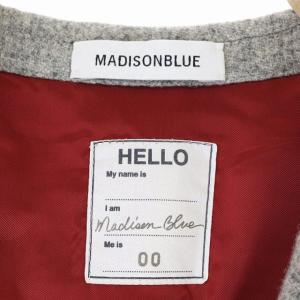 MADISONBLUE テーラードジャケット 背抜き 3B 金ボタン ワッペン