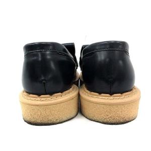 GEORGE COX Steven Alan シューズ ローファー レザー キルト タッセル 5.5E 紺