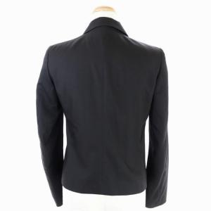 ISSEY MIYAKE セットアップ スーツ テーラードジャケット ショート丈 総裏地 ラップ調スカート ウール 1