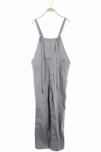 21SS デニムオーバーオール ワイド 38 グレー