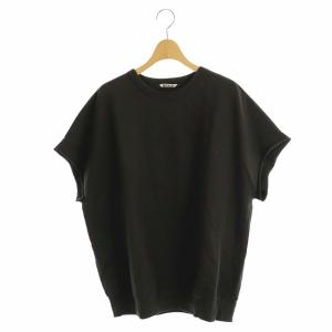 スーパーソフトスウェットビッグスリーブレストップス チュニック丈 半袖