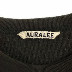 AURALEE スーパーソフトスウェットビッグスリーブレストップス チュニック丈 半袖