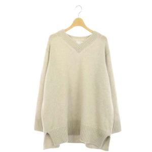 20AW ファインウール Vネック プルオーバー ニット セーター