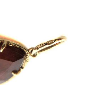 agete ペンダントトップ チャーム アクセサリー K10