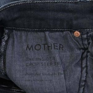 MOTHER ドゥーズィエムクラス取り扱い 19AW MOTHER FADED INSIDER CROP デニムパンツ ジーンズ ダメージ加工