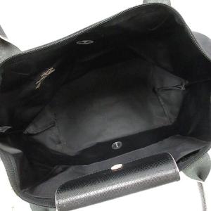 Longchamp バッグ トート ハンド ルプリアージュ 折りたたみ ナイロン 黒 ブラック