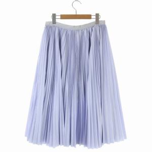 sacai luck スリットプリーツスカート 2 ブルー