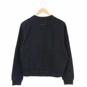 Martin Margiela 6 MM6 トレーナー スウェット ポケットデザイン 長袖 L 黒 ブラック