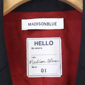 MADISONBLUE 2020年モデル BLEECKER W6B BLAZER ジャケット テーラード