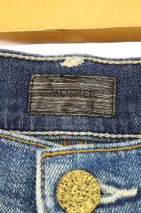 MOTHER INSIDER CROP STEP FRAY パンツ デニム ジーンズ ブーツカット 27 青