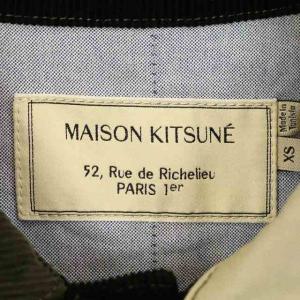 Maison Kitsuné パッチワークジャケット ブルゾン コーデュロイ 切替