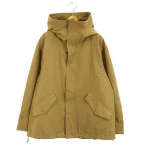 20AW グログランフーディージップアップジャケット 36 ベージュ