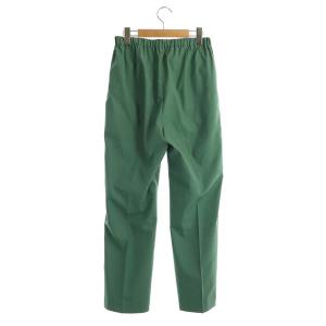 JOHN SMEDLEY テーパード イージー パンツ センタープレス 2 緑 グリーン