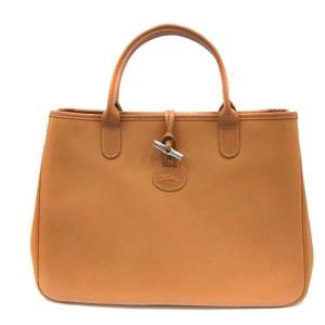 ハンドバッグ トートバッグ フェイクレザー 茶 ブラウン