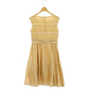 TOCCA MINIONS 膝丈ノースリーブワンピース 0 オレンジ