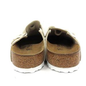 BIRKENSTOCK ×STUSSY BOSTON CLOG BONE サンダル サボ クロッグ スエード 27cm