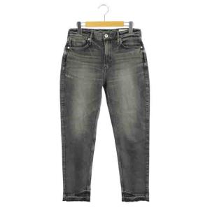 THE LADY パンツ デニム ジーンズ ミッドライズボーイフレンド テーパード カットオフ 25 グレー 139279