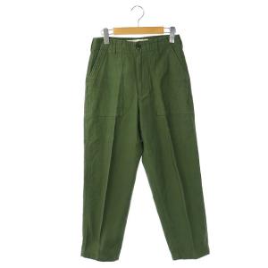 ザシンゾーン THE SHINZONE ベイカーパンツ テーパード コットン 36 緑 カーキ