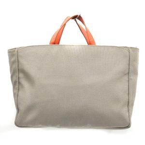 HUNTING WORLD ADOBE トートバッグ レザー ナイロン グレー