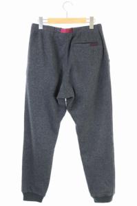 GRAMiCCi フリースナローリブパンツ ニット L チャコール