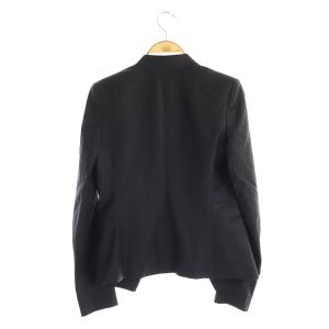 Theory ノーカラージャケット ネイビー