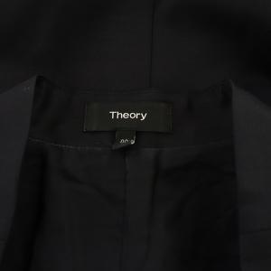 Theory ノーカラージャケット ネイビー