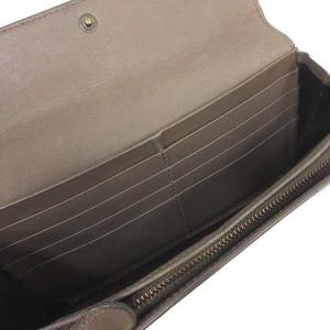 BOTTEGA VENETA イントレチャート 長財布 グレー