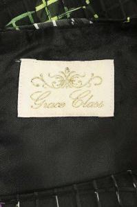 Grace Class 18SS メッシュボタニカルワンピース マルチカラー