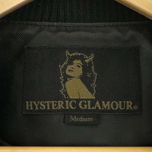 HYSTERIC GLAMOUR プリマロフトニューレイドツイルジャケット 切替 ニット ワッペン M