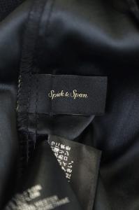 Spick&Span 20AW ラッセルレーススカート ロング タイト レース 36 チャコール 黒 ブラック