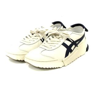 Onitsuka Tiger D-TRAINER MEXICO 66  スニーカー レザー 26.5cm 白 紺