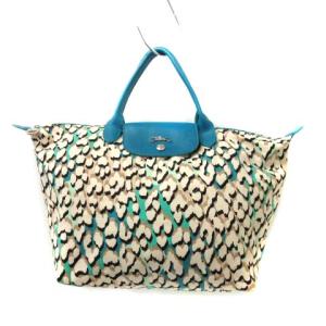 イルオーパンテール トートバッグ レオパード ヒョウ柄 キャンバス べージュ