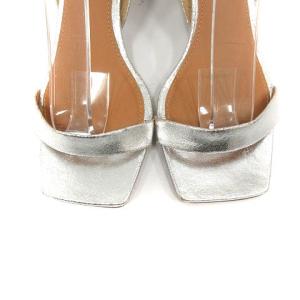 PIPPICHIC ストラップサンダル 35 シルバー色