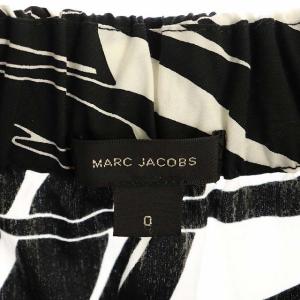 MARC JACOBS 総柄オフショルダーブラウス ホワイト