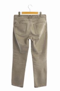 upper hights 20AW THE LIPSTICK デニムパンツ ジーンズ テーパード ダメージ加工 25 グレー